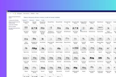 Como aumentar e alterar a fonte do Windows
