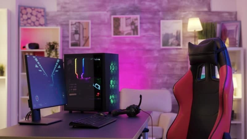 jogador de PC completo